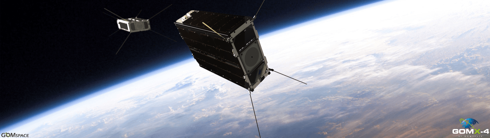 GomX-4 in orbit